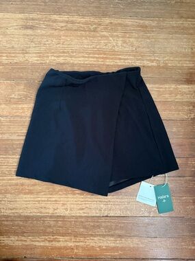 BNWT Halara Black Athletic Wrap Skort Size Small